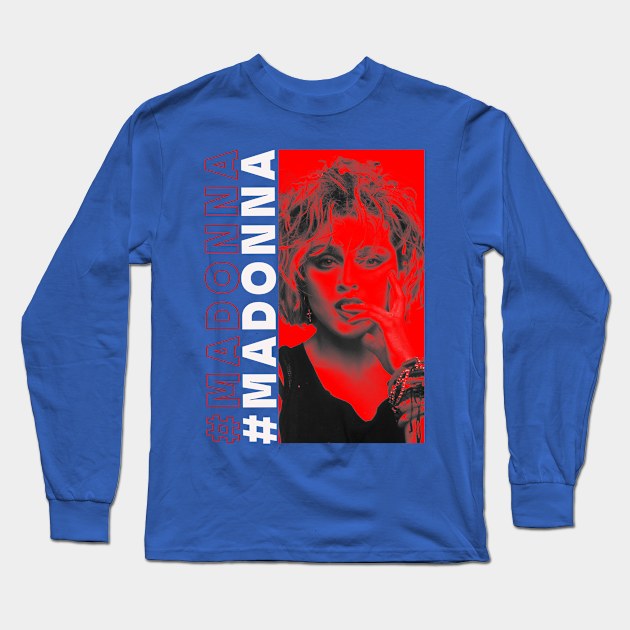 YOUN MADONNA ANIME STYLE Long Sleeve T-Shirt by MiaMagic